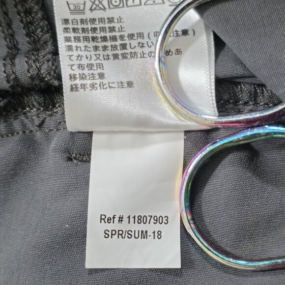 Eddie Bauer Travex Pants Men 36x30/27 Gray Pockets Stretch Outdoor Hiking Hemmed - Picture 13 of 16